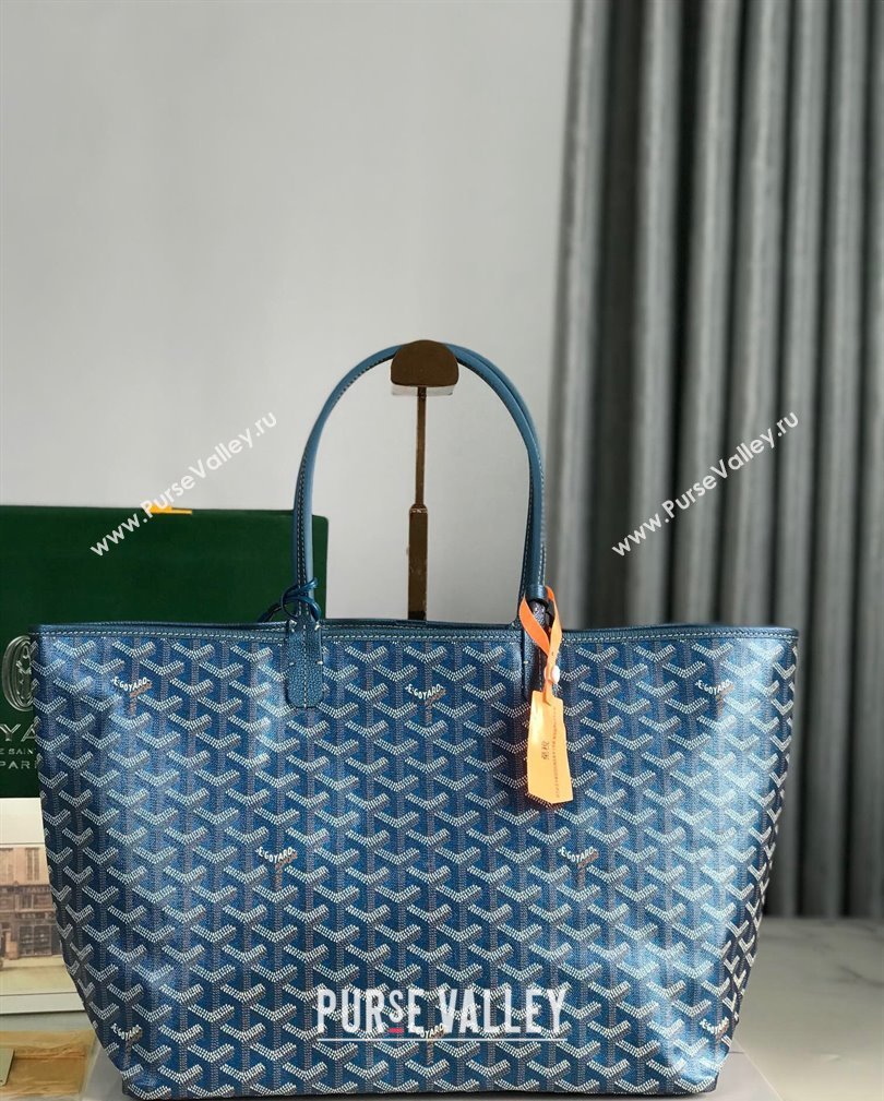 Goyard Glittering Saint Louis GM Tote Bag Pearly Blue 2024 020144 (ZHANG-241108001)