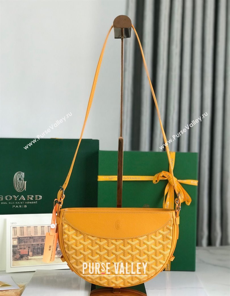 Goyard Hirondelle Shoulder Bag Yellow 2024 GY8007 (ZHANG-241216022)