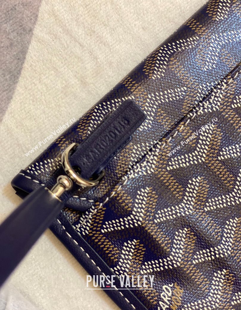 Goyard Reversible Anjou PM Tote Bag Navy Blue 2024 1216 (ZHANG-241216028)