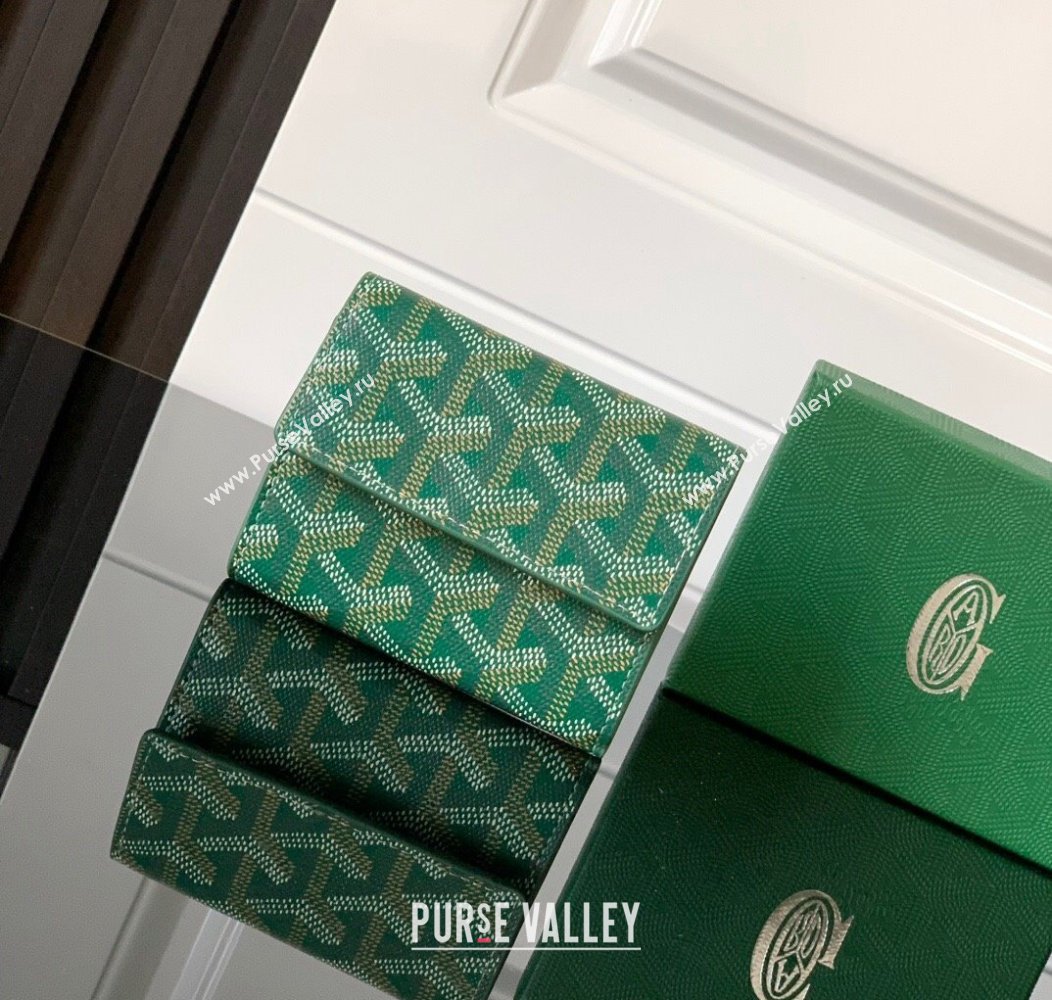 Goyard Marigny Wallet Green 2024 GY3312 (ZHANG-241216033)