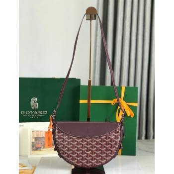 Goyard Hirondelle Shoulder Bag Burgundy 2024 GY8007 (ZHANG-241216023)