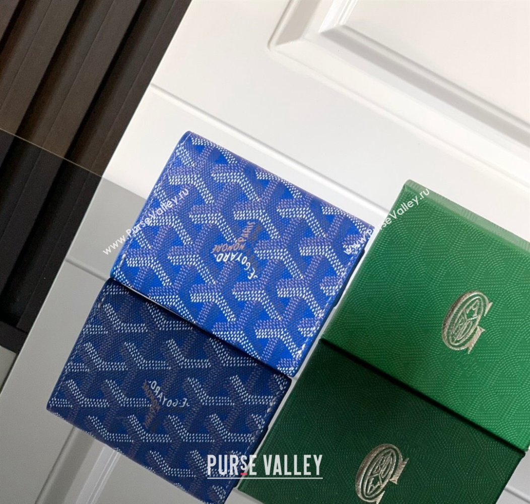 Goyard Marigny Wallet Sky Blue 2024 GY3312 (ZHANG-241216035)