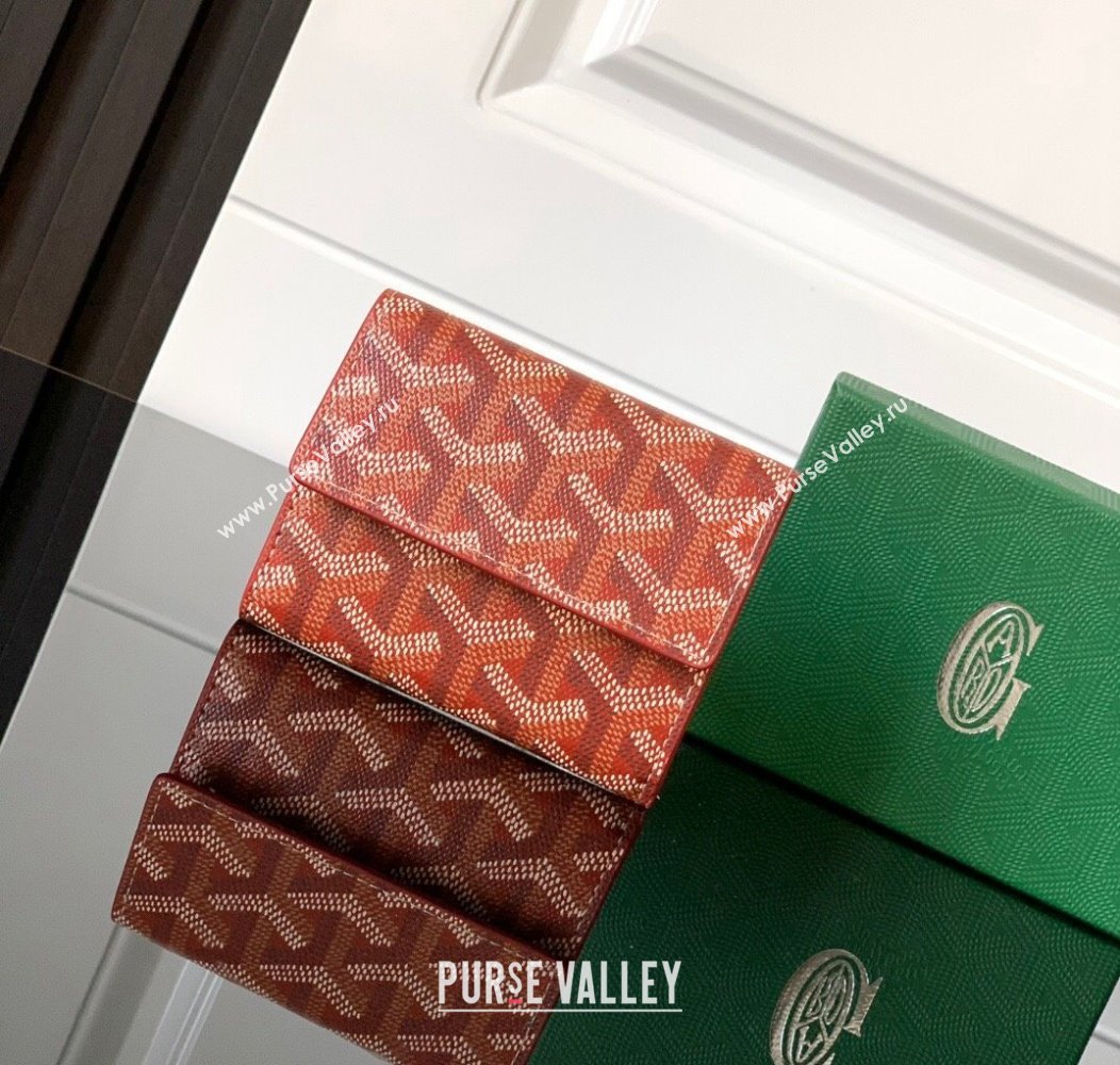 Goyard Marigny Wallet Red 2024 GY3312 (ZHANG-241216038)