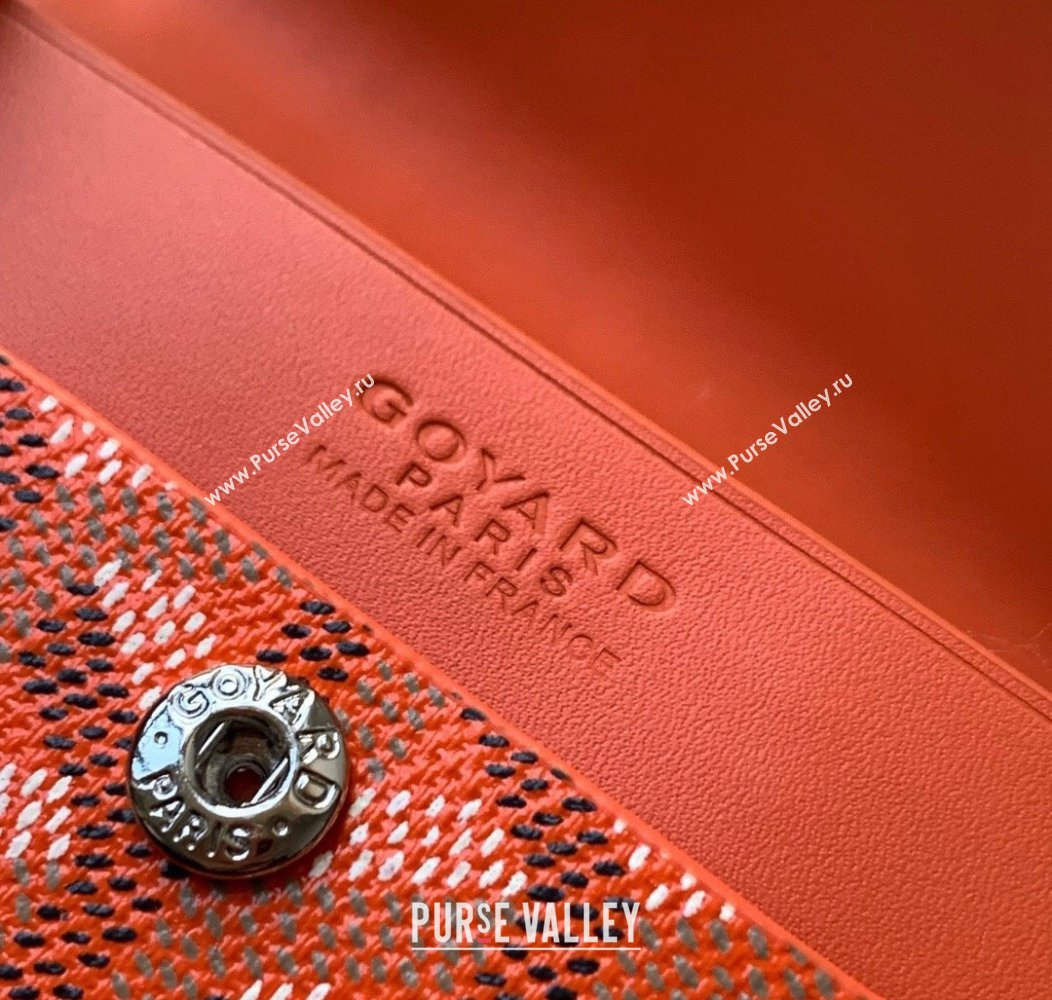 Goyard Marigny Wallet Orange 2024 GY3312 (ZHANG-241216040)