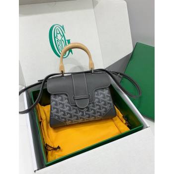 Goyard Saigon Souple Mini Top Handle Bag Grey 2024 GY8005 (ZHANG-241216044)