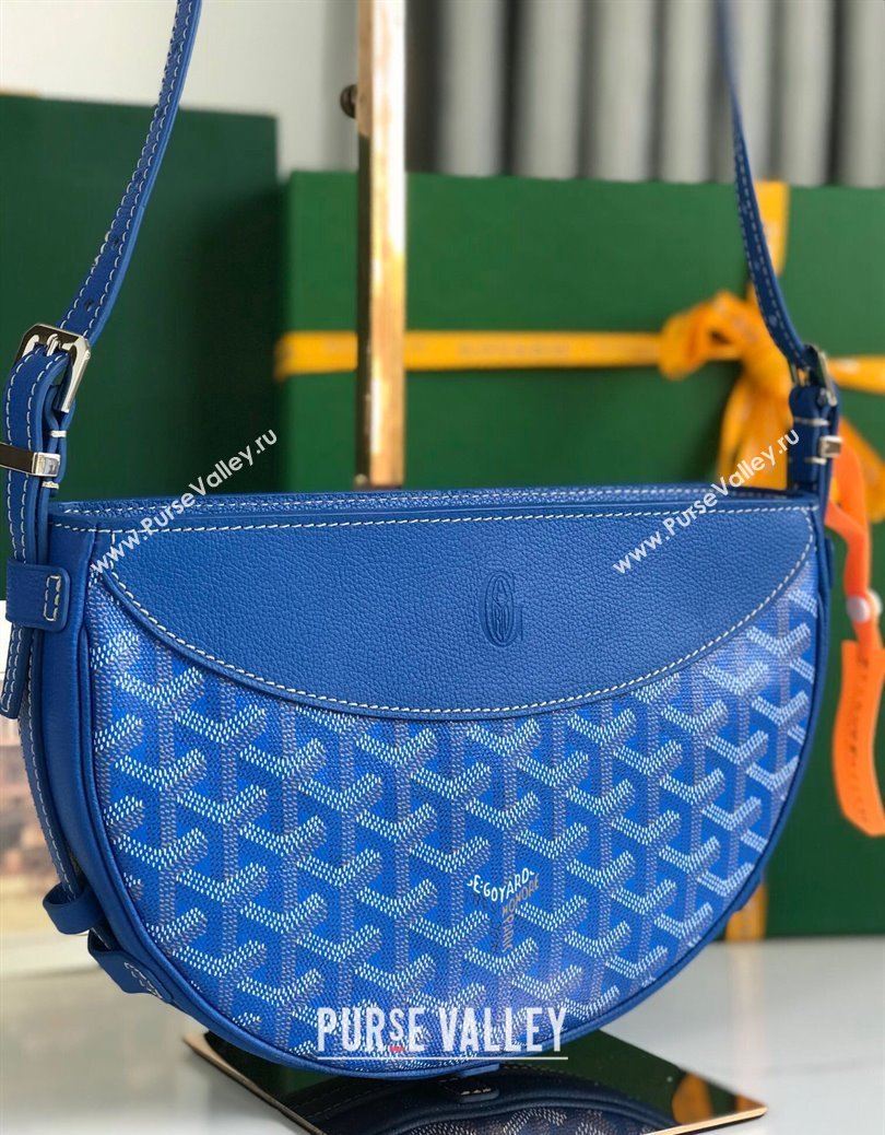 Goyard Hirondelle Shoulder Bag Sky Blue 2024 GY8007 (ZHANG-241216021)