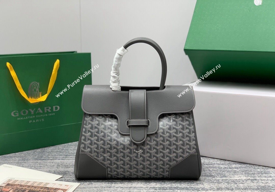 Goyard Saïgon Tote Bag Grey 2024 GY8006 (ZHANG-241216049)