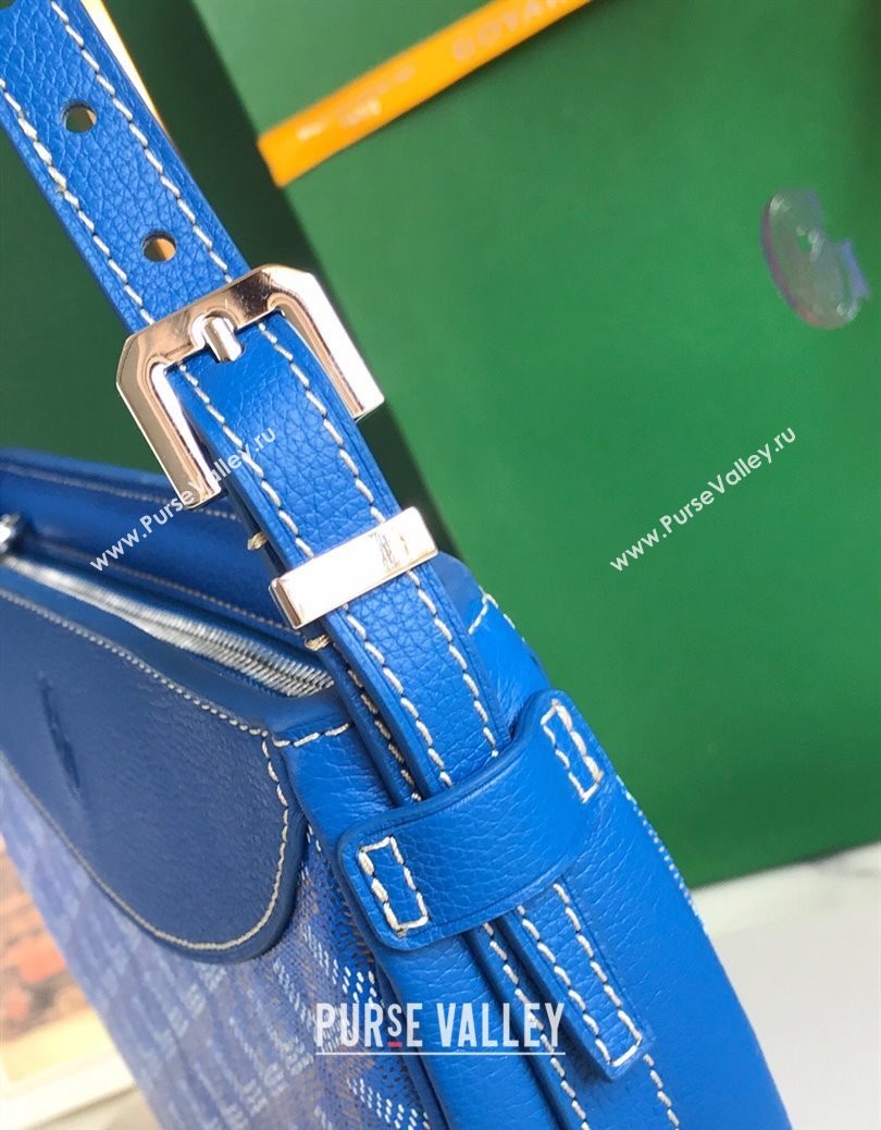 Goyard Hirondelle Shoulder Bag Sky Blue 2024 GY8007 (ZHANG-241216021)