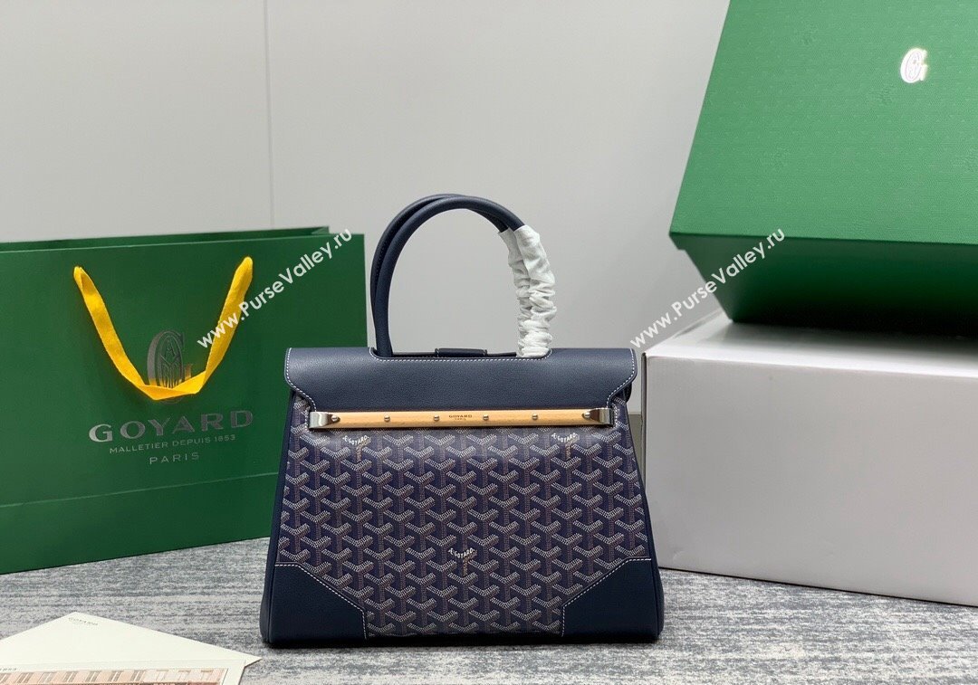 Goyard Saïgon Tote Bag Navy Blue 2024 GY8006 (ZHANG-241216050)