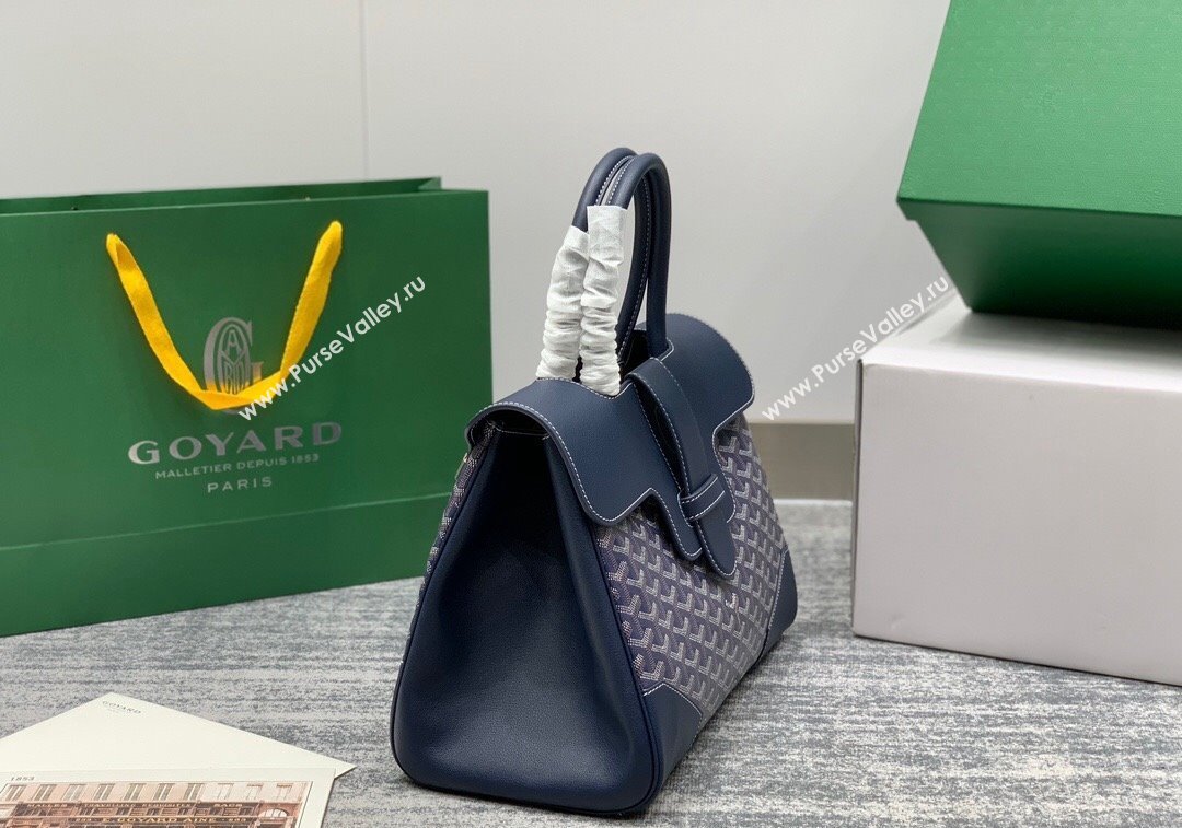 Goyard Saïgon Tote Bag Navy Blue 2024 GY8006 (ZHANG-241216050)