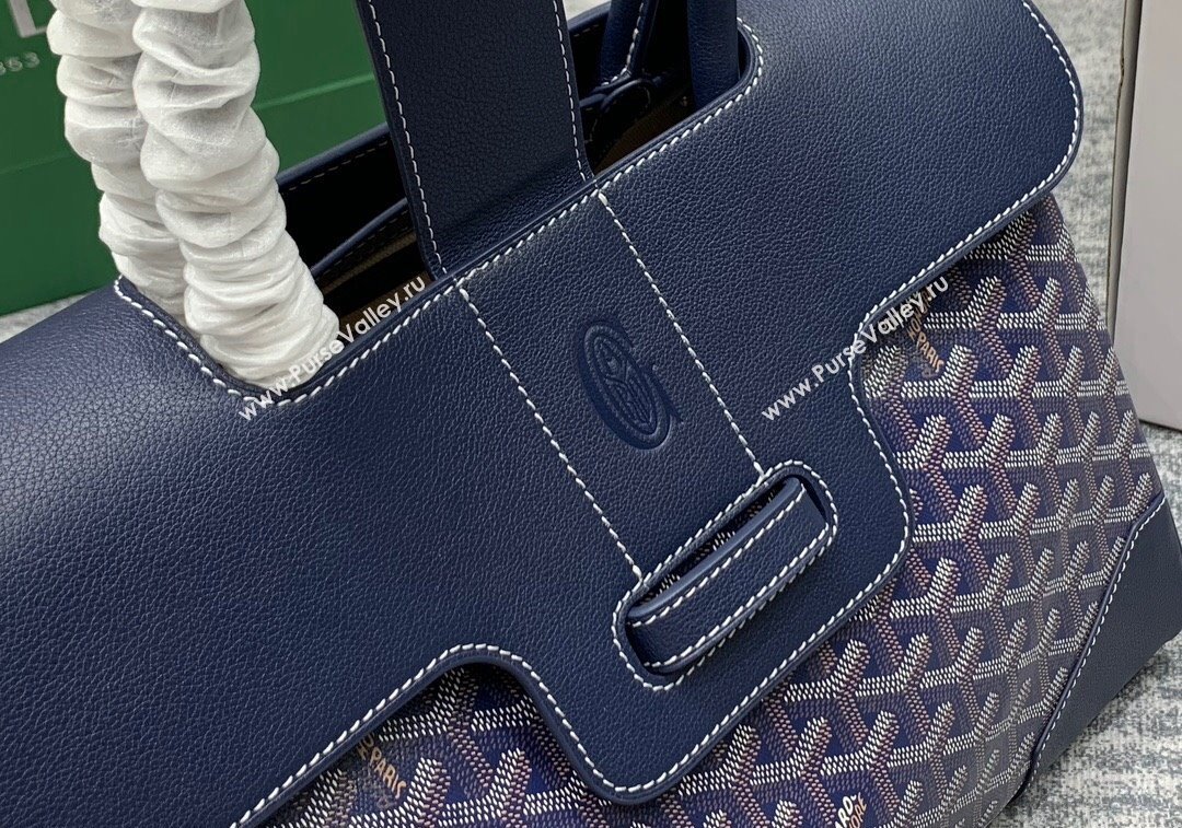 Goyard Saïgon Tote Bag Navy Blue 2024 GY8006 (ZHANG-241216050)