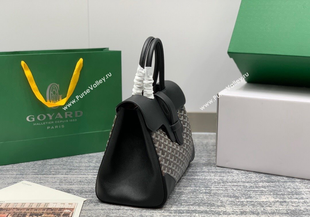 Goyard Saïgon Tote Bag Black 2024 GY8006 (ZHANG-241216051)