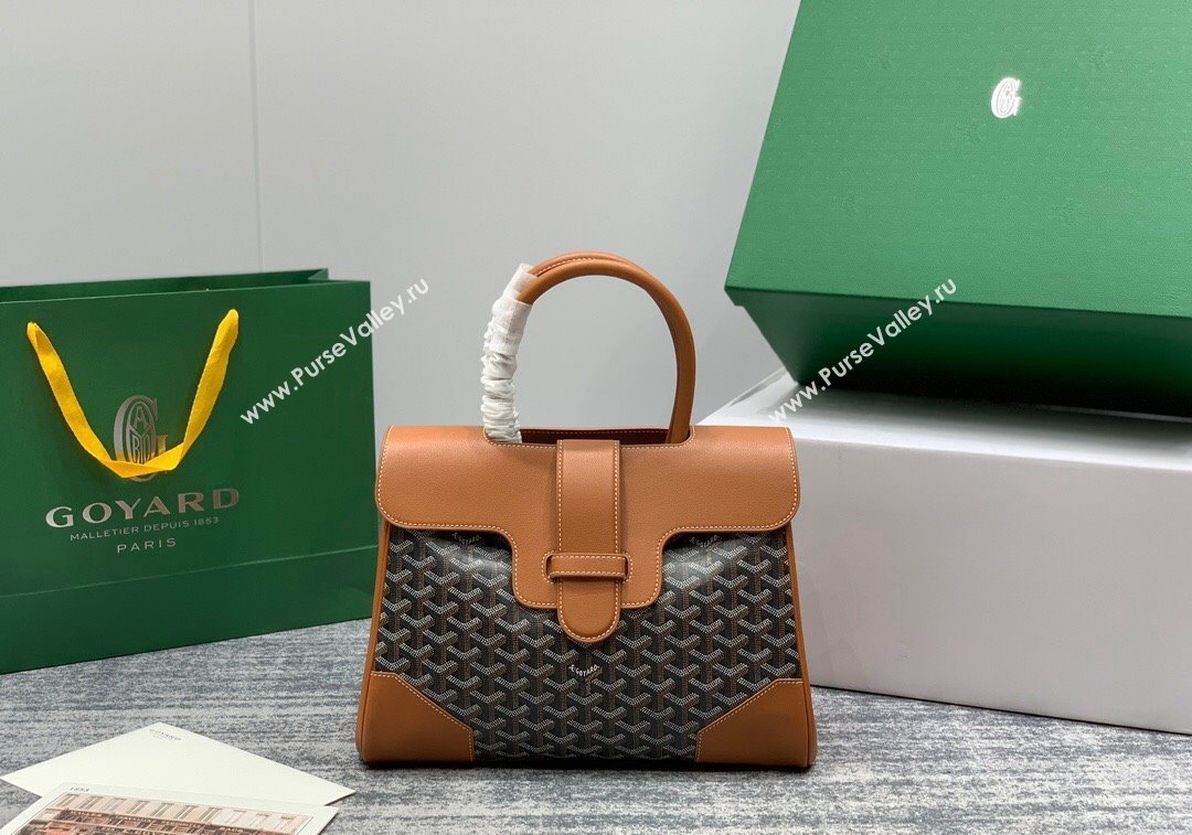 Goyard Saïgon Tote Bag Brown 2024 GY8006 (ZHANG-241216052)