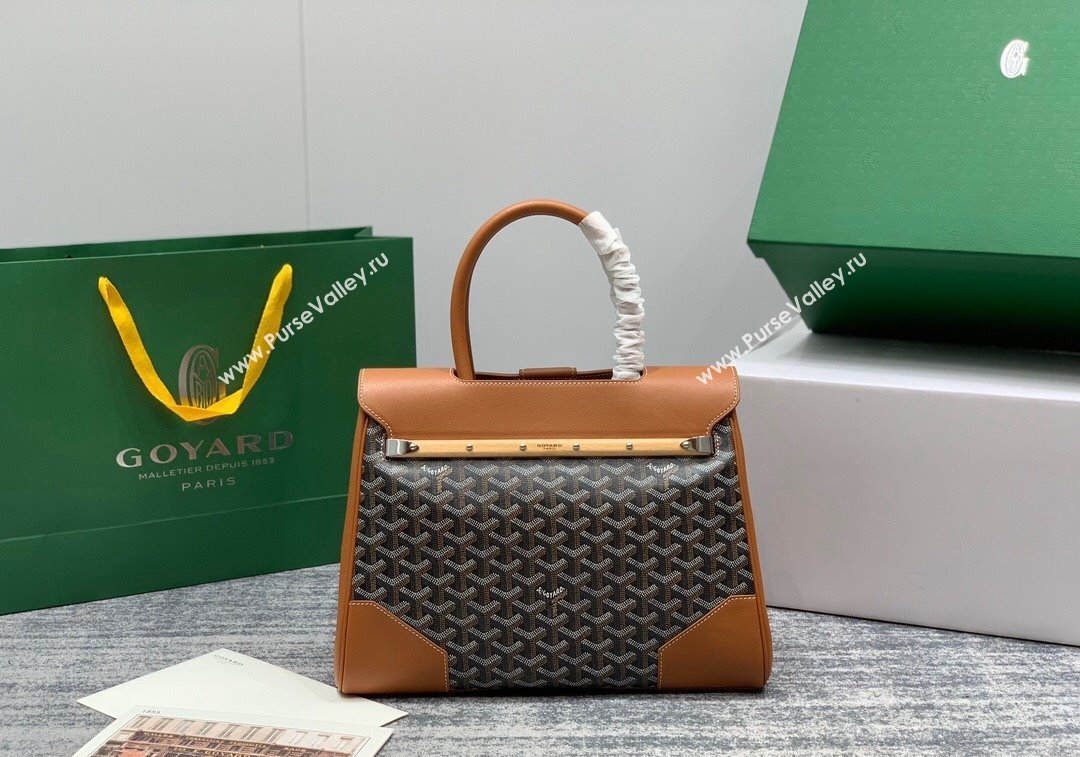 Goyard Saïgon Tote Bag Brown 2024 GY8006 (ZHANG-241216052)