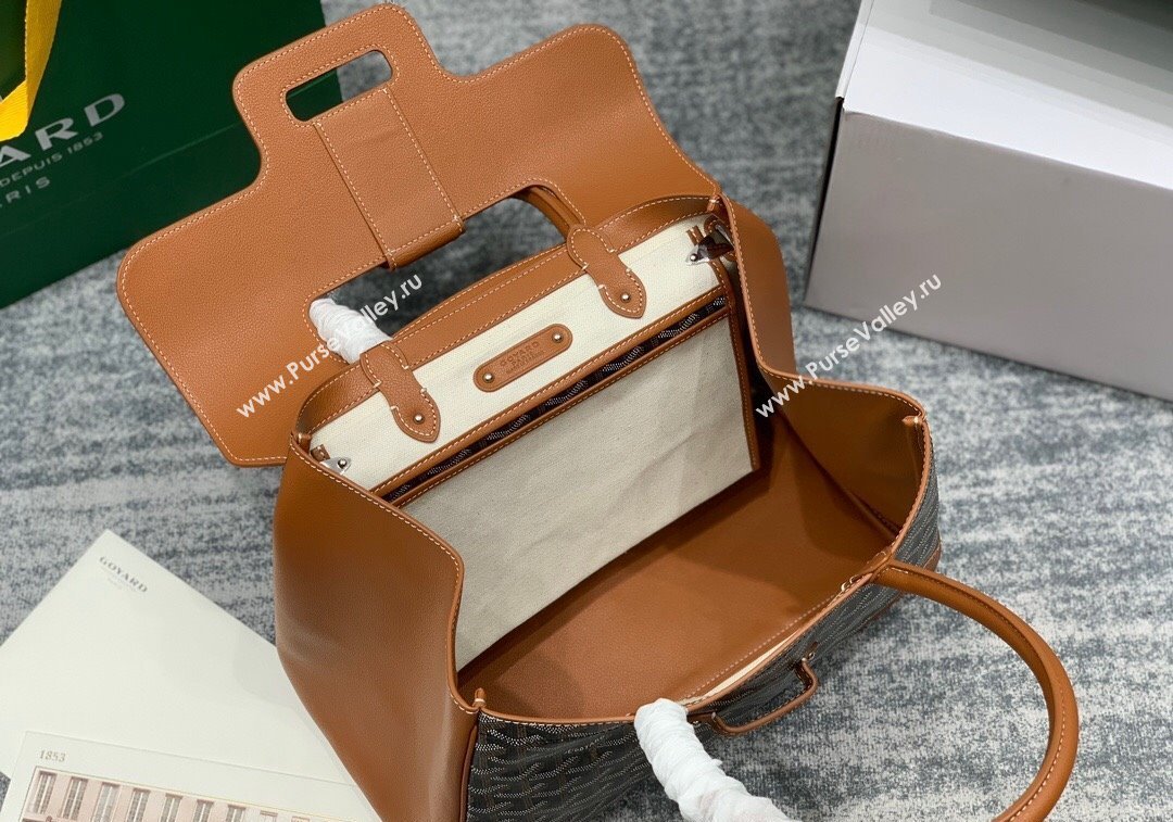 Goyard Saïgon Tote Bag Brown 2024 GY8006 (ZHANG-241216052)