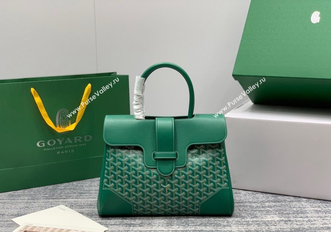 Goyard Saïgon Tote Bag Green 2024 GY8006 (ZHANG-241216053)