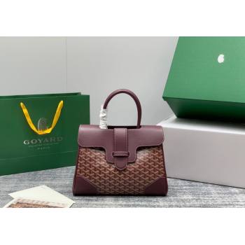 Goyard Saïgon Tote Bag Burgundy 2024 GY8006 (ZHANG-241216054)