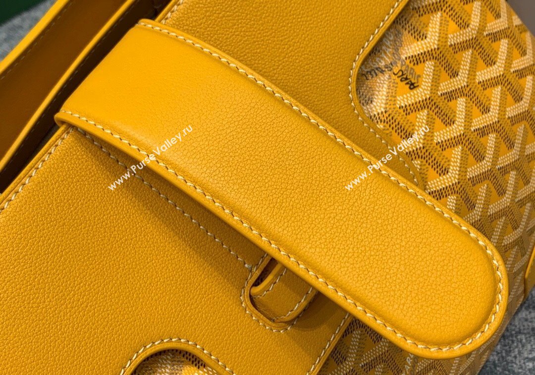 Goyard Saïgon Tote Bag Yellow 2024 GY8006 (ZHANG-241216055)