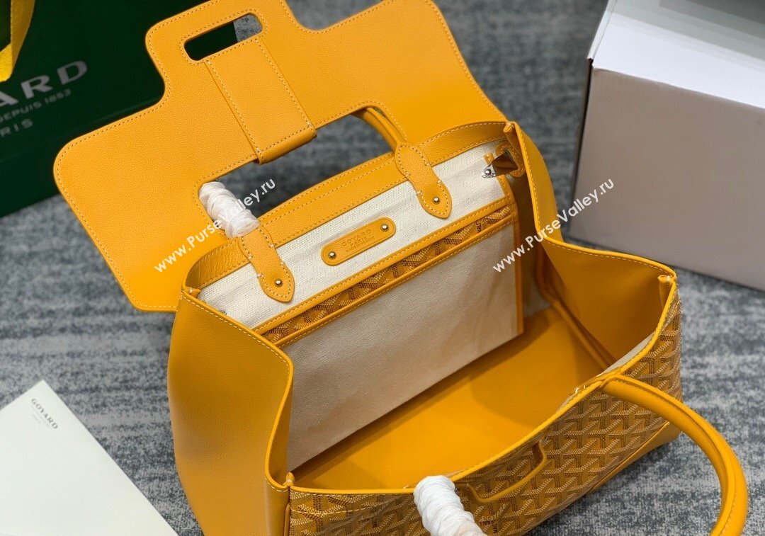 Goyard Saïgon Tote Bag Yellow 2024 GY8006 (ZHANG-241216055)