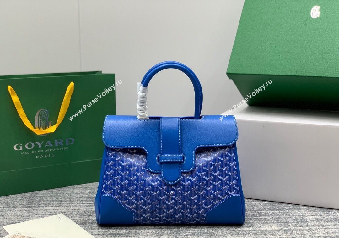 Goyard Saïgon Tote Bag Sky Blue 2024 GY8006 (ZHANG-241216056)