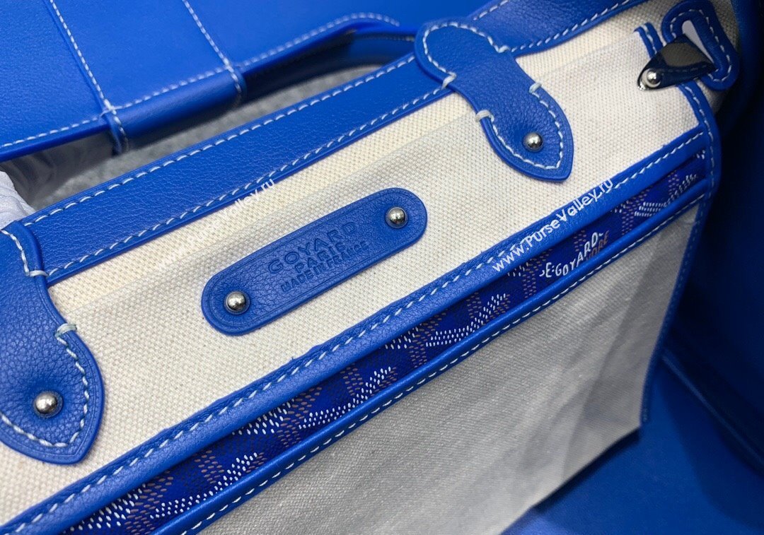 Goyard Saïgon Tote Bag Sky Blue 2024 GY8006 (ZHANG-241216056)