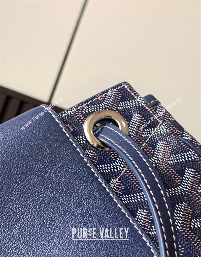 Goyard Rouette PM Shoulder Bag Navy Blue 2024 GY6685 (ZHANG-241216065)