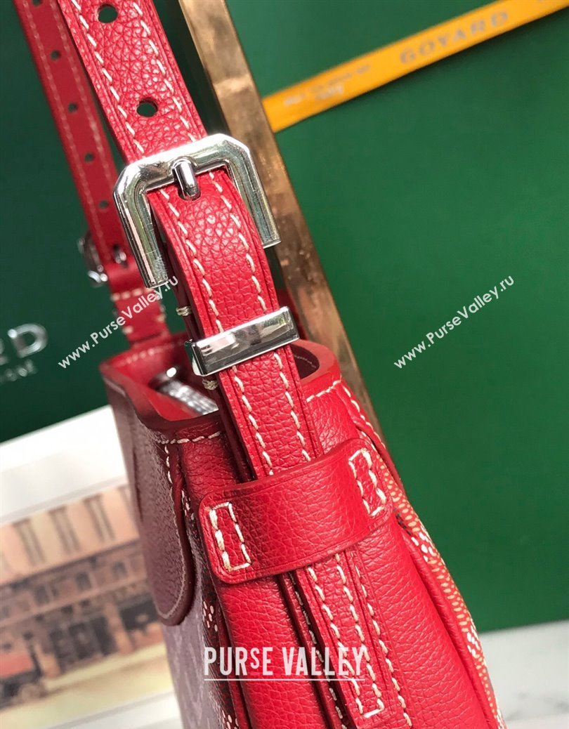 Goyard Hirondelle Shoulder Bag Red 2024 GY8007 (ZHANG-241216025)