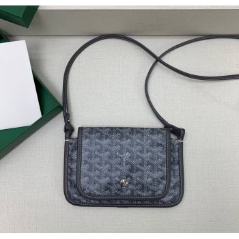 Goyard Plumet Pocket Wallet Mini Bag Grey 2024 GY8015 1216 (ZHANG-241216069)