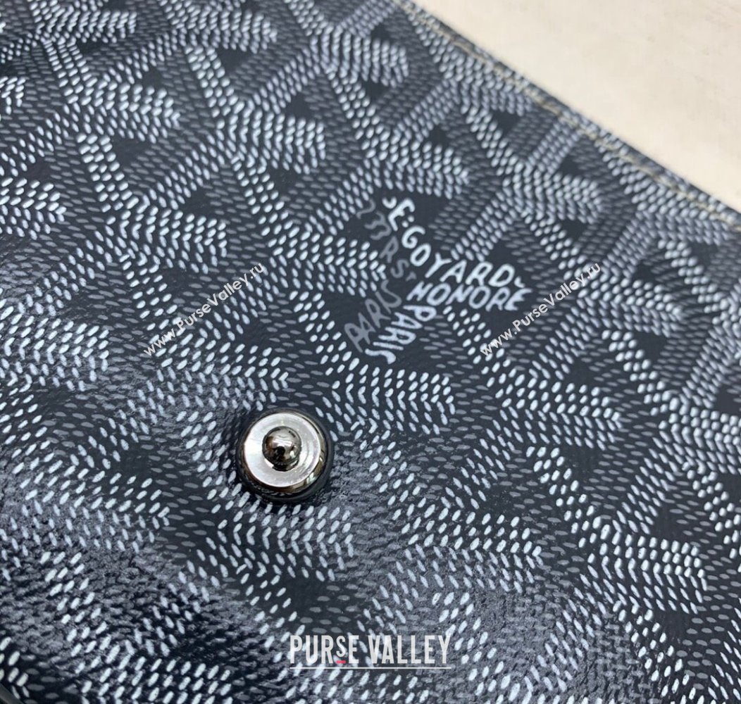 Goyard Plumet Pocket Wallet Mini Bag Grey 2024 GY8015 1216 (ZHANG-241216069)