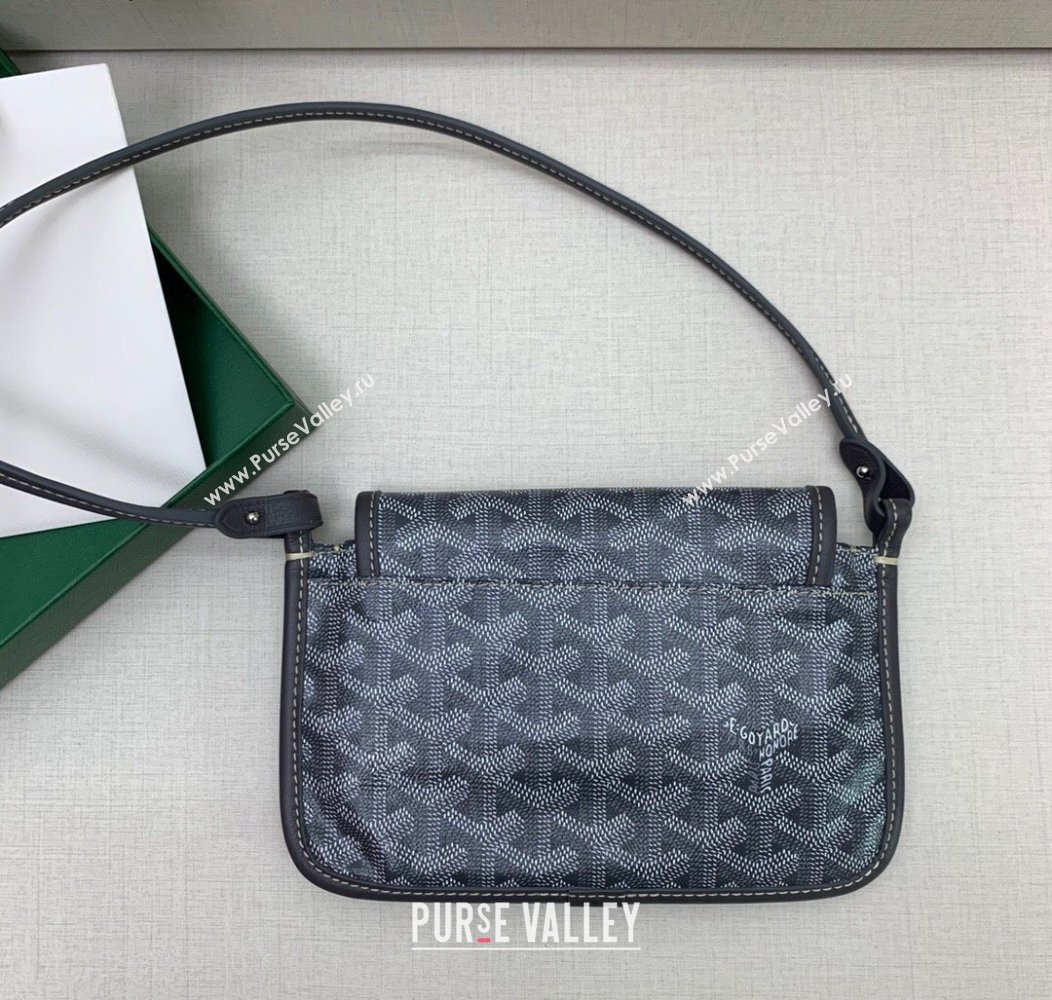 Goyard Plumet Pocket Wallet Mini Bag Grey 2024 GY8015 1216 (ZHANG-241216069)