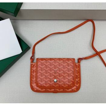 Goyard Plumet Pocket Wallet Mini Bag Orange 2024 GY8015 1216 (ZHANG-241216071)