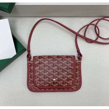 Goyard Plumet Pocket Wallet Mini Bag Red 2024 GY8015 1216 (ZHANG-241216073)