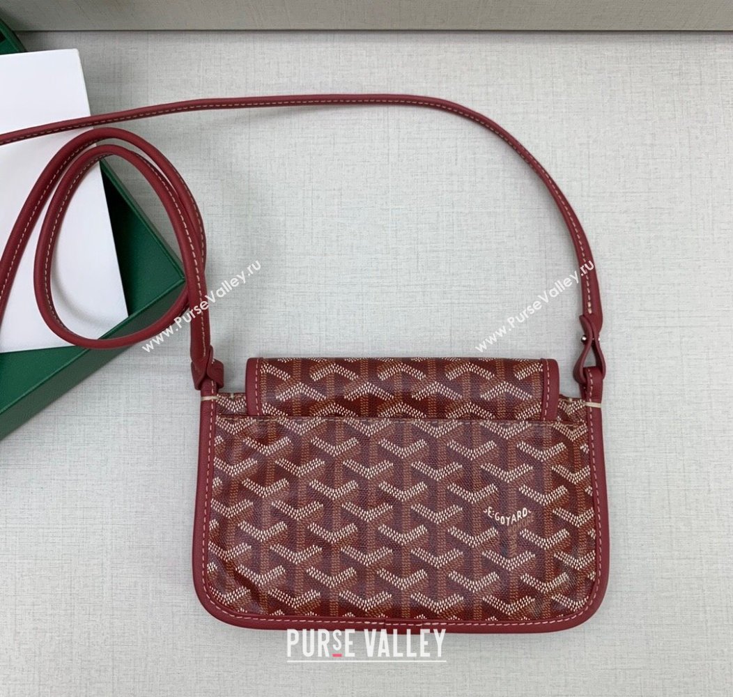 Goyard Plumet Pocket Wallet Mini Bag Red 2024 GY8015 1216 (ZHANG-241216073)