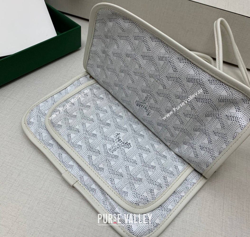 Goyard Plumet Pocket Wallet Mini Bag White 2024 GY8015 1216 (ZHANG-241216075)