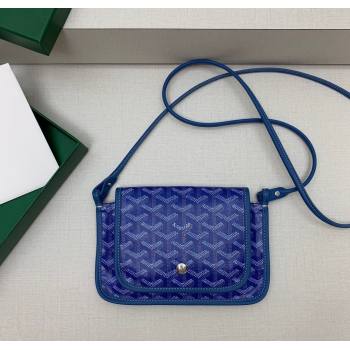 Goyard Plumet Pocket Wallet Mini Bag Sky Blue 2024 GY8015 1216 (ZHANG-241216076)