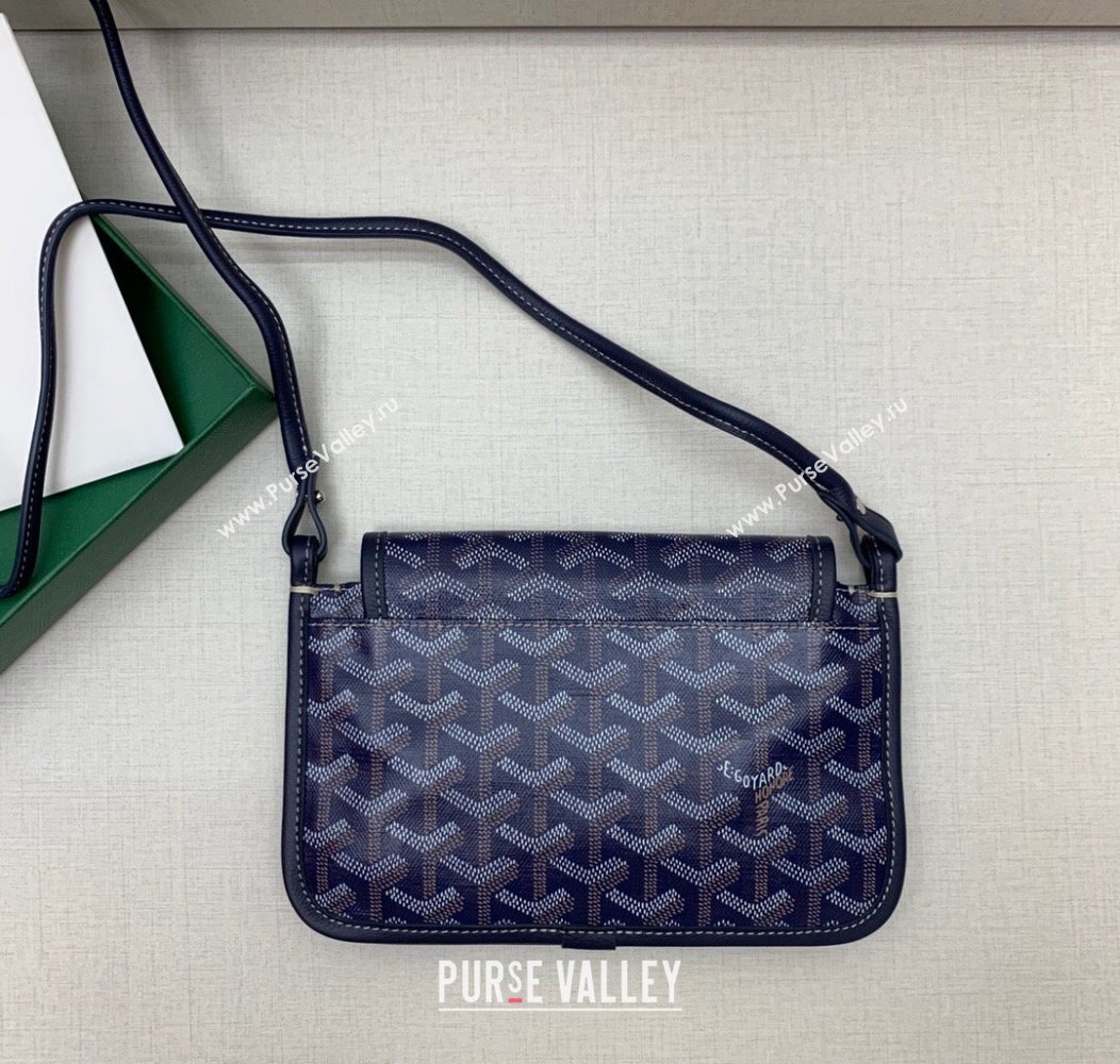 Goyard Plumet Pocket Wallet Mini Bag Navy Blue 2024 GY8015 1216 (ZHANG-241216077)