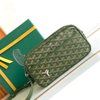 Goyard Cap-Vert PM Camera Bag Avocado Green 2024 GY8018 (ZHANG-241216078)