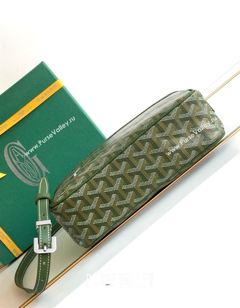 Goyard Cap-Vert PM Camera Bag Avocado Green 2024 GY8018 (ZHANG-241216078)