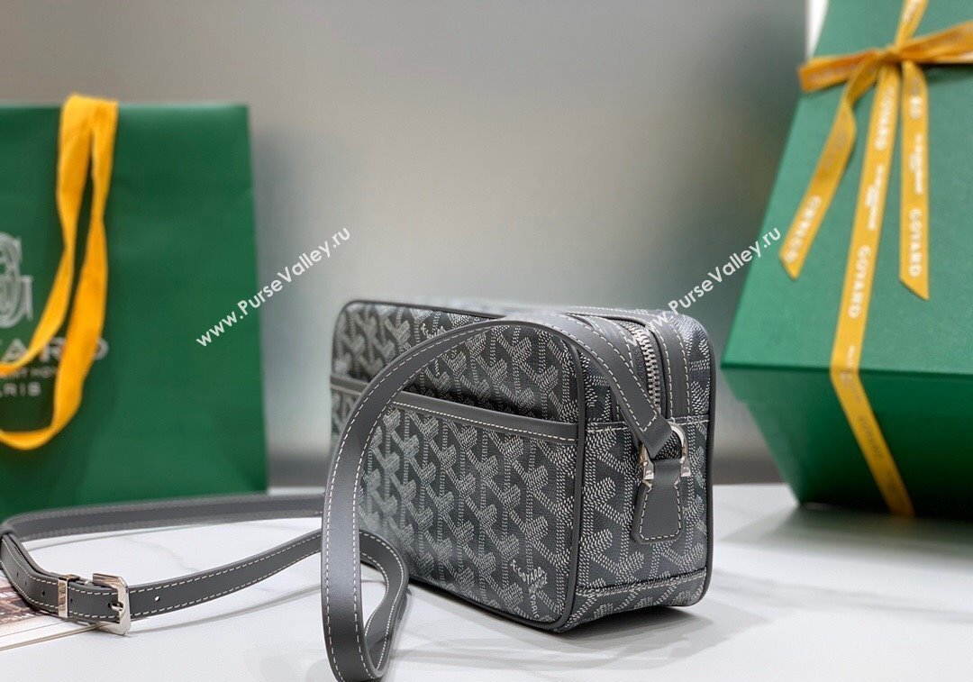 Goyard Cap-Vert PM Camera Bag Grey 2024 GY8013 1216 (ZHANG-241216080)