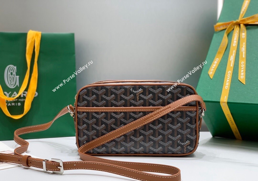 Goyard Cap-Vert PM Camera Bag Brown 2024 GY8013 1216 (ZHANG-241216081)