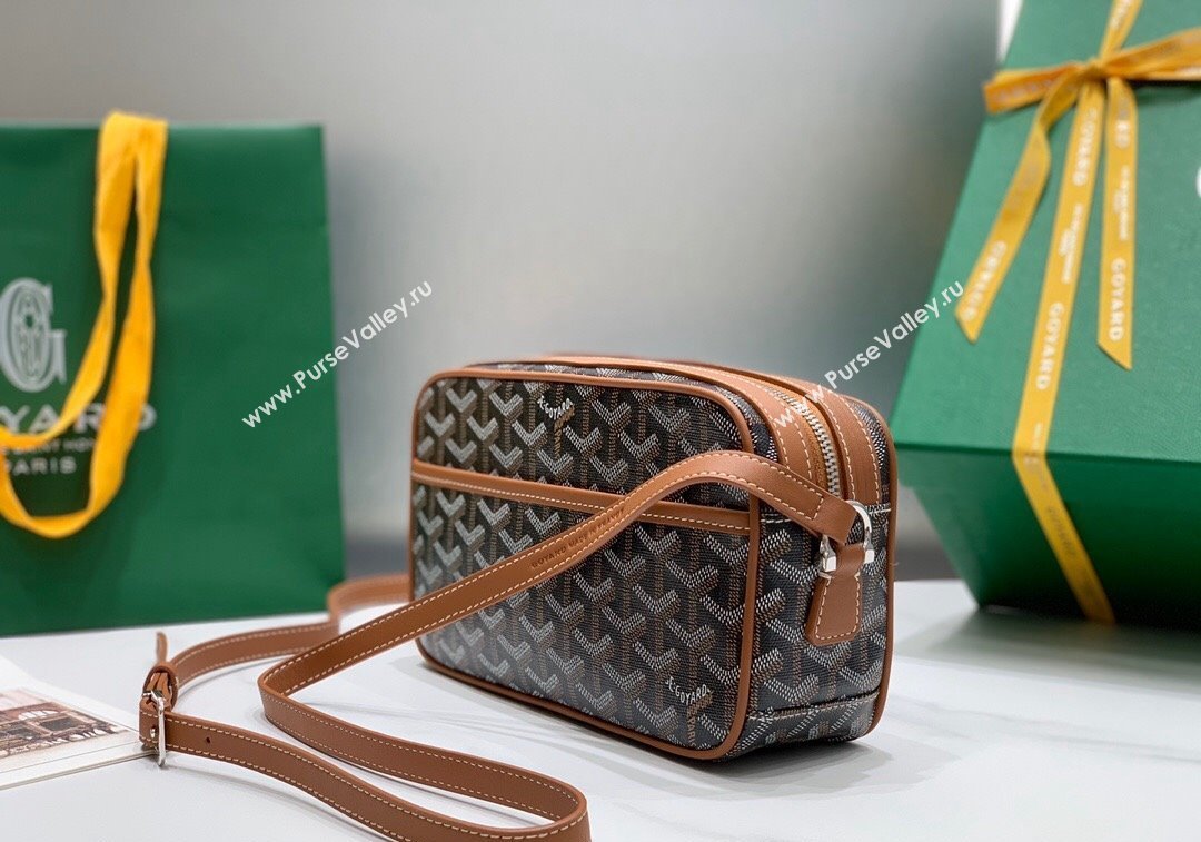 Goyard Cap-Vert PM Camera Bag Brown 2024 GY8013 1216 (ZHANG-241216081)