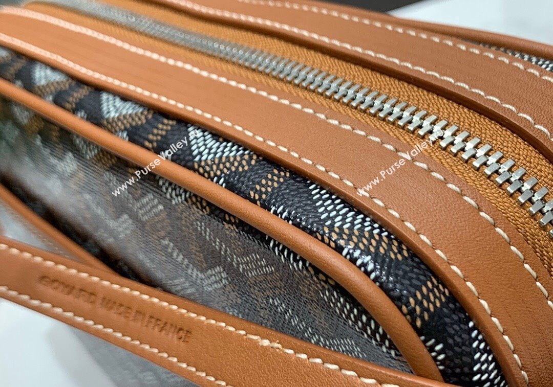 Goyard Cap-Vert PM Camera Bag Brown 2024 GY8013 1216 (ZHANG-241216081)