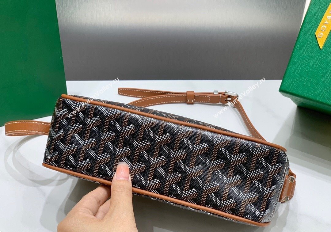 Goyard Cap-Vert PM Camera Bag Brown 2024 GY8013 1216 (ZHANG-241216081)