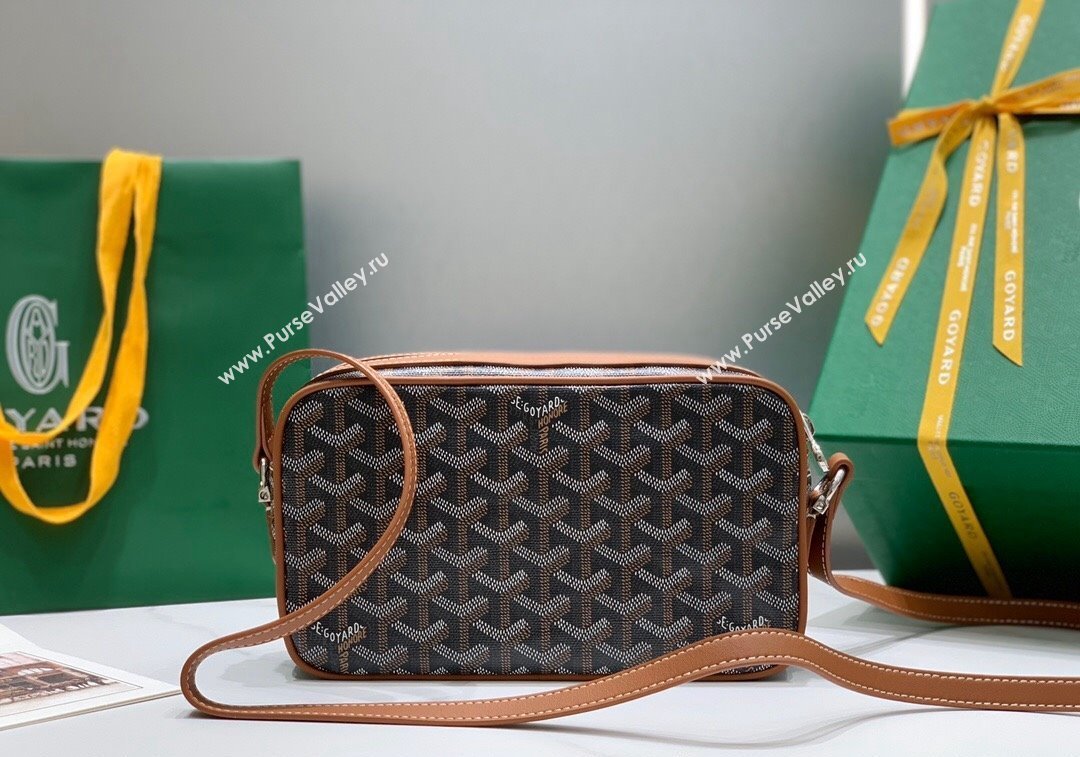 Goyard Cap-Vert PM Camera Bag Brown 2024 GY8013 1216 (ZHANG-241216081)