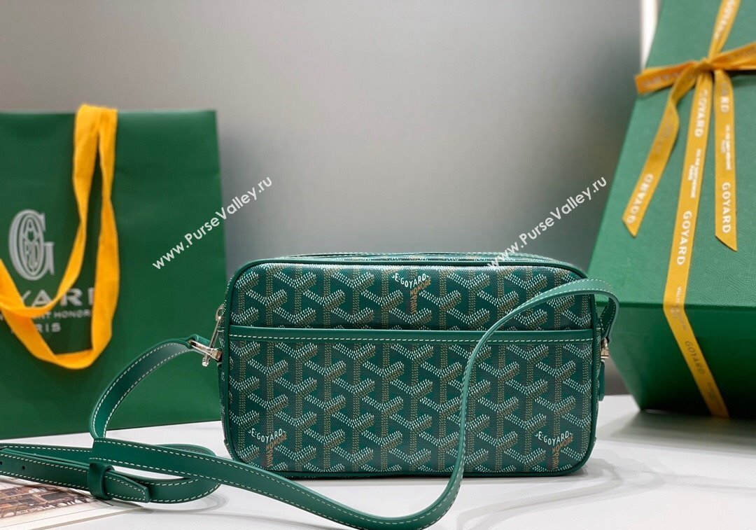 Goyard Cap-Vert PM Camera Bag Green 2024 GY8013 1216 (ZHANG-241216083)