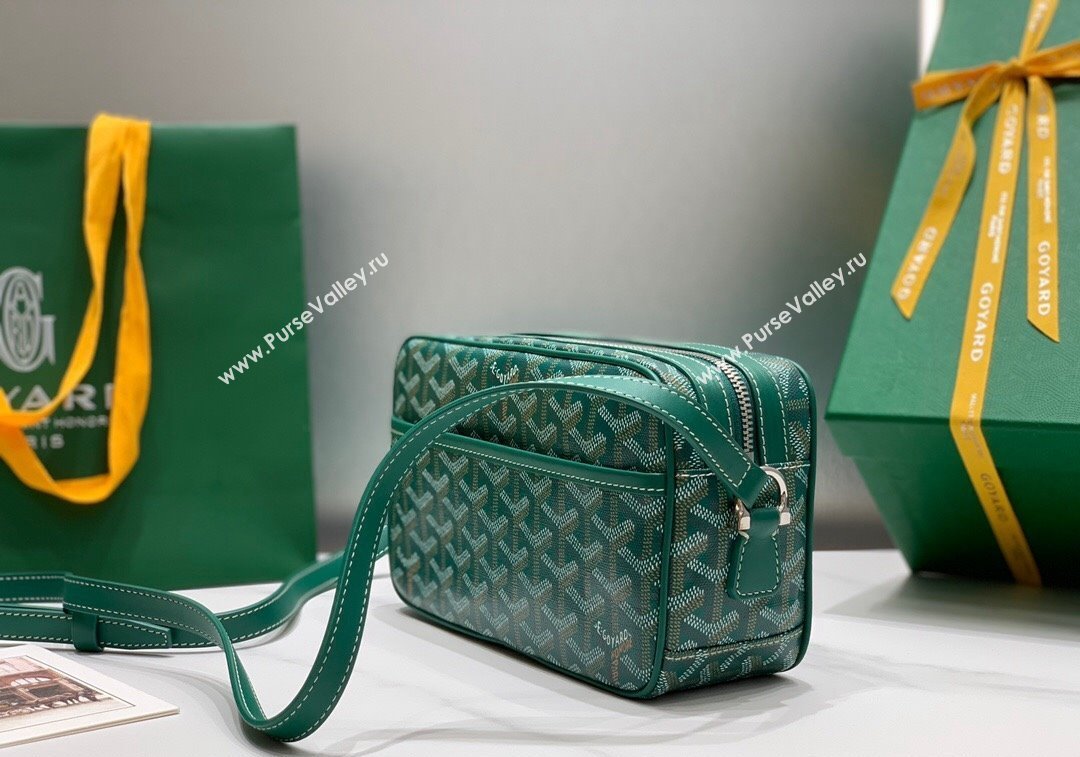 Goyard Cap-Vert PM Camera Bag Green 2024 GY8013 1216 (ZHANG-241216083)