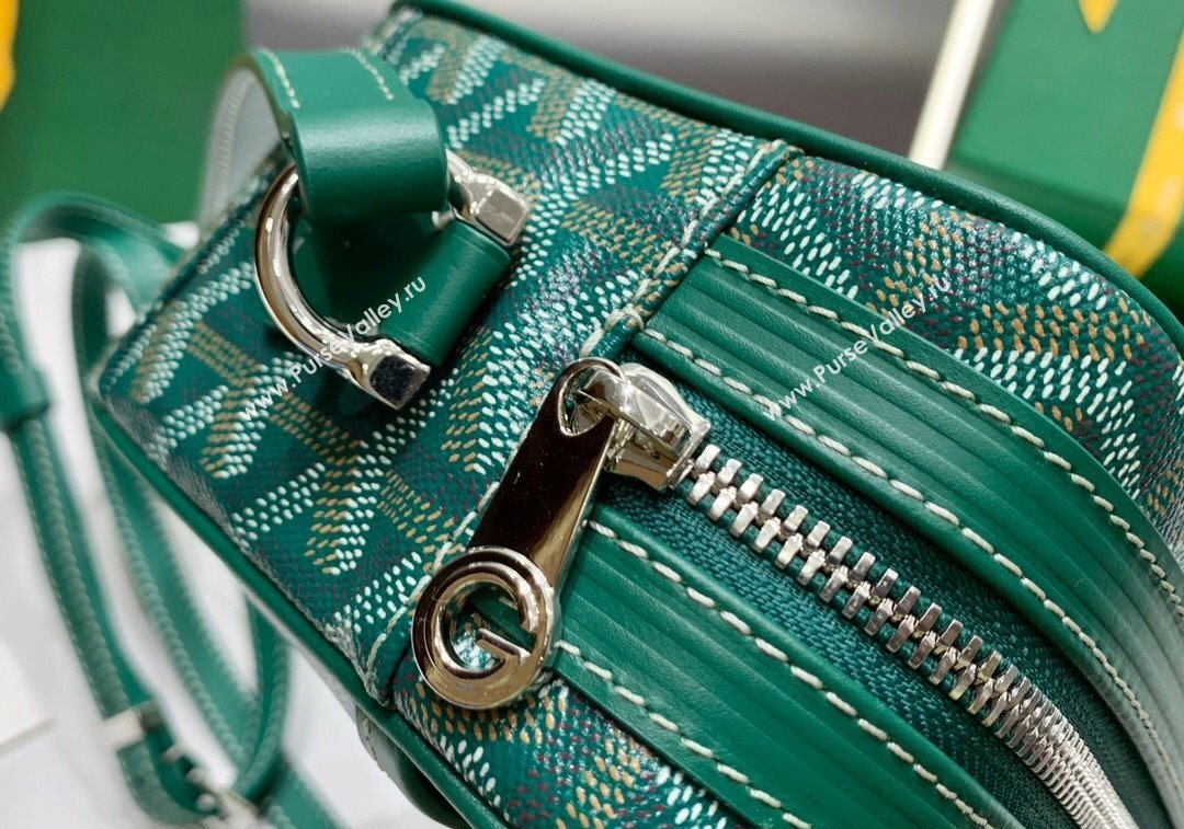 Goyard Cap-Vert PM Camera Bag Green 2024 GY8013 1216 (ZHANG-241216083)