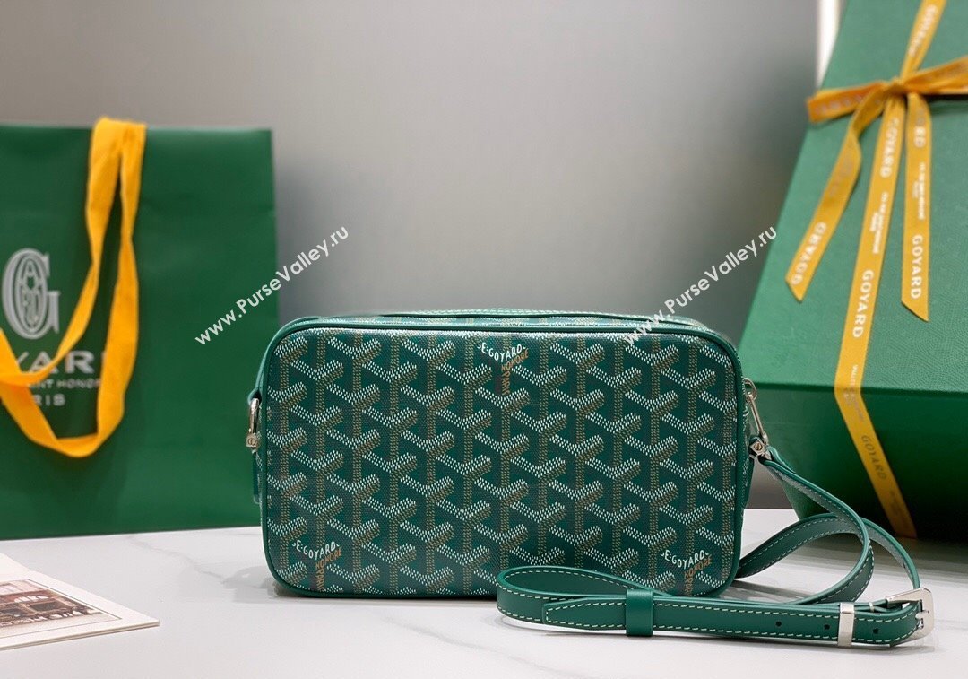 Goyard Cap-Vert PM Camera Bag Green 2024 GY8013 1216 (ZHANG-241216083)