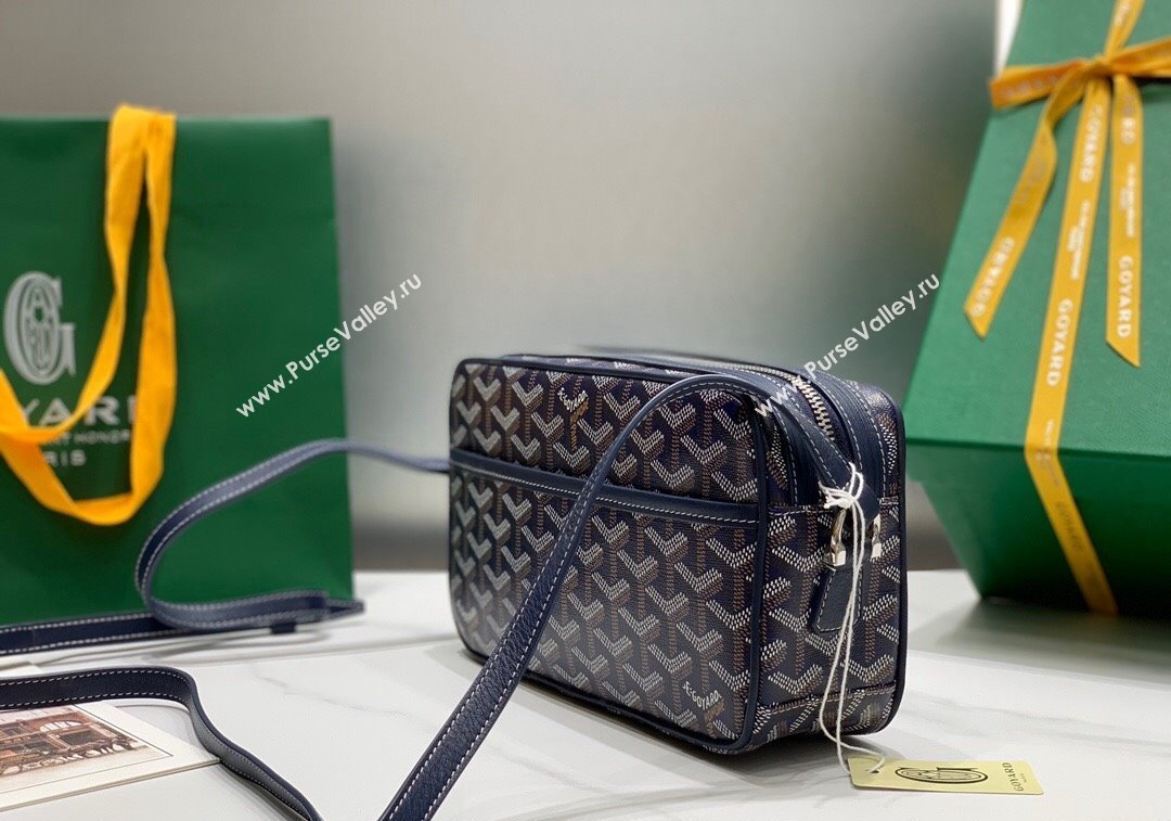 Goyard Cap-Vert PM Camera Bag Navy Blue 2024 GY8013 1216 (ZHANG-241216084)