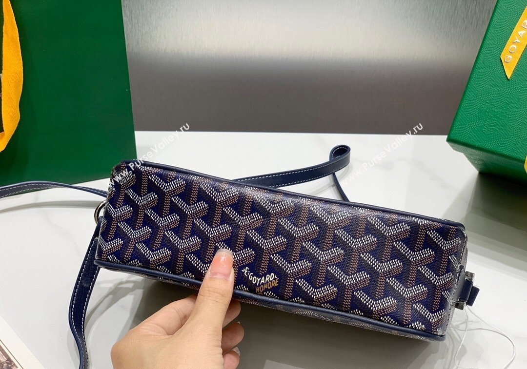 Goyard Cap-Vert PM Camera Bag Navy Blue 2024 GY8013 1216 (ZHANG-241216084)